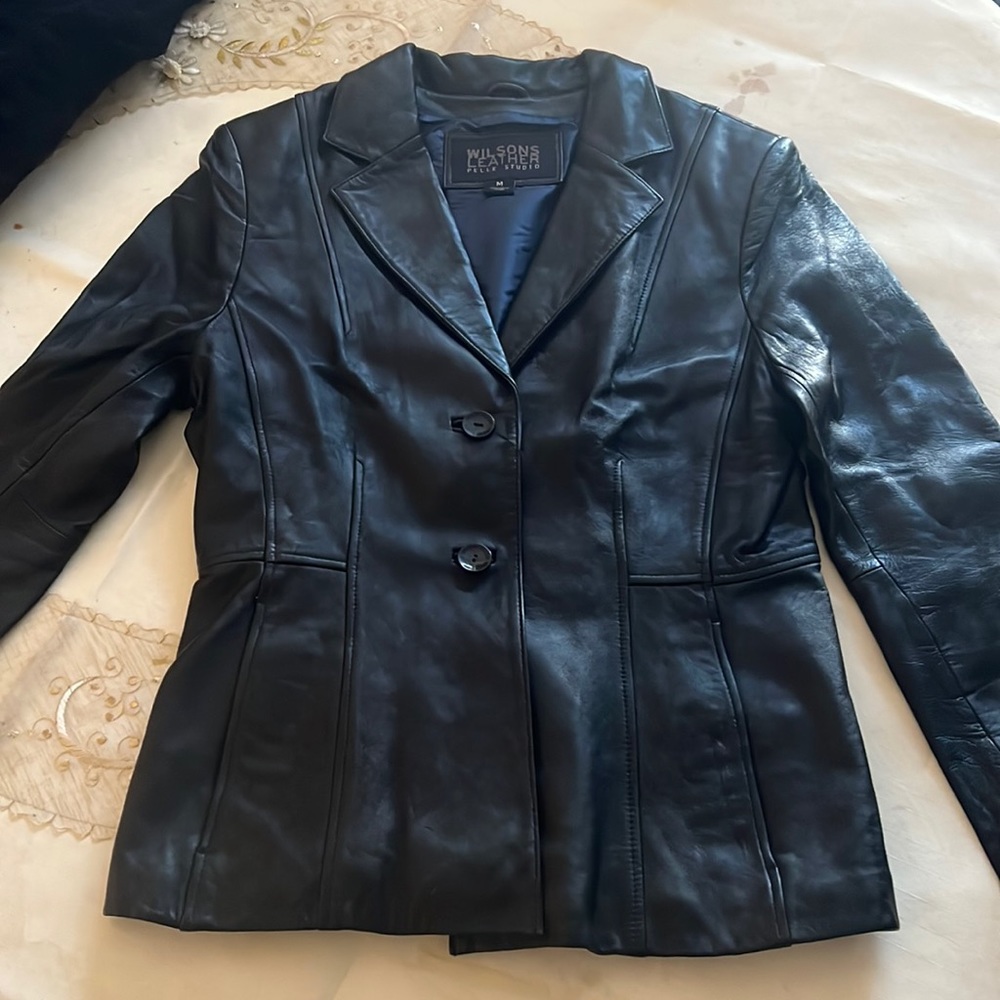 Womens Black Leather Jacket